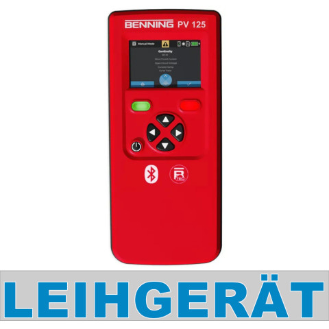 Leihgerät: Benning PV 125 (10241491)