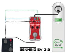 Leihgerät: Benning EV 3-2 Messadapter für EVSE-Ladestationen (044169)
