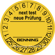 Benning Prüfplaketten (756212) Zubehör Gesamt