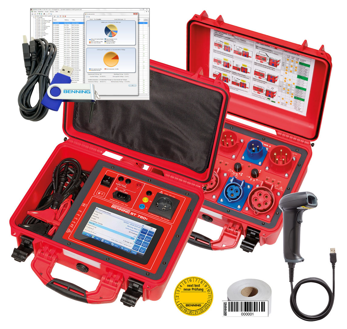 Benning ST 760+ Set Gerätetester All In One (10236771)